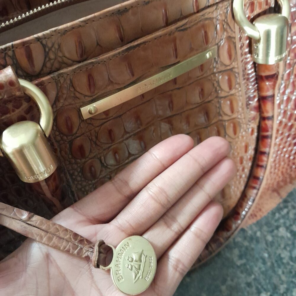 BRAHMIN HANDBAG - Picture 6 of 12